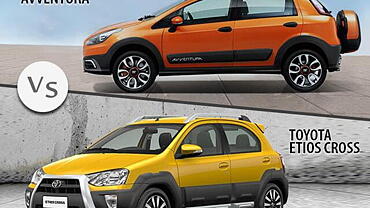 CarWale Comparison: Toyota Etios Cross vs Fiat Avventura