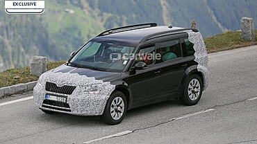 Skoda Snowman spotted testing in the Alps