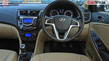 Discontinued Hyundai Verna 2011 Dashboard