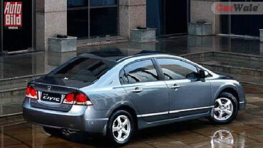 Discontinued Honda Civic 2010 Rear View