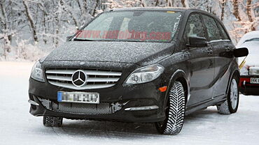 Mercedes-Benz B-Class electric caught testing