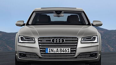 Discontinued Audi A8 L 2014 Front View