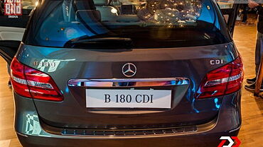 Discontinued Mercedes-Benz B-Class 2012 Rear View