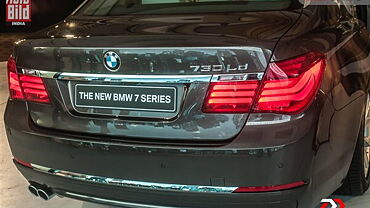 Discontinued BMW 7 Series 2013 Rear View