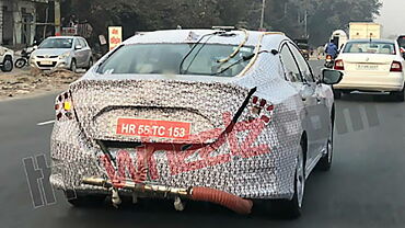 New-gen Honda Civic spotted undergoing emission test in India