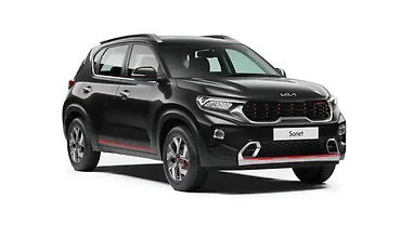 Kia Sonet Aurora Black Pearl Colour - CarWale
