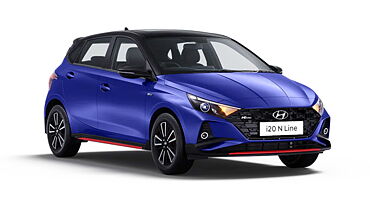Discontinued Hyundai i20 N Line 2021 Right Front Three Quarter