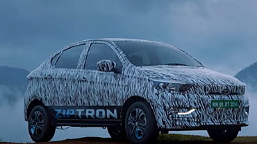 New Tata Tigor EV with Ziptron powertrain teased ahead of official debut