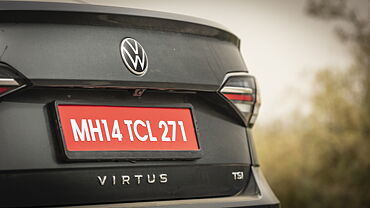 Discontinued Volkswagen Virtus 2022 Rear Logo