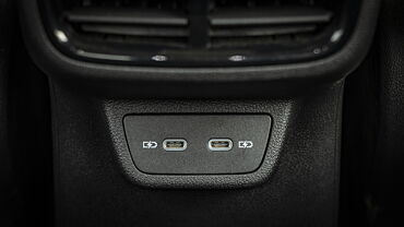 Discontinued Volkswagen Virtus 2022 Rear Row Charging Point