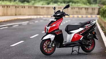 TVS Ntorq 125 Left Front Three Quarter