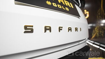Discontinued Tata Safari 2021 Side Badge