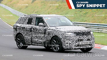 Next-gen Range Rover Sport SVR spied exercising on the Ring