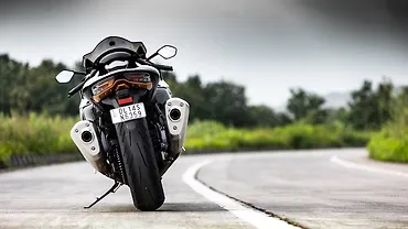 Suzuki Hayabusa Rear View
