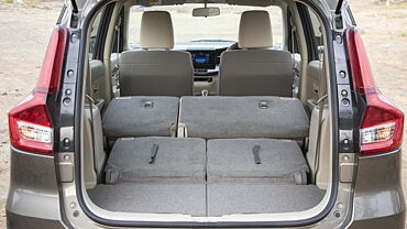 Toyota Rumion Bootspace Second and Third Row Folded