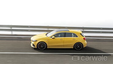 Discontinued Mercedes-Benz AMG A45 S 2021 Left Side View