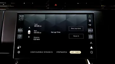 Land Rover Range Rover Infotainment System