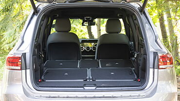 Mercedes-Benz EQB Bootspace Second and Third Row Folded