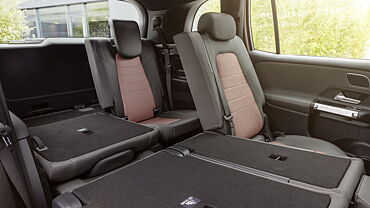 Mercedes-Benz EQB Bootspace Second and Third Row Folded