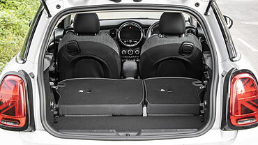 MINI Cooper SE Bootspace Rear Seat Folded
