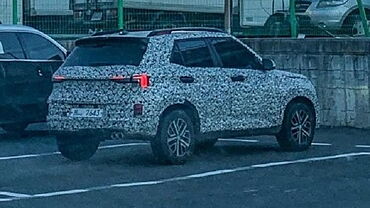 Hyundai Venue facelift spied again; new design details leaked