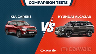 Kia Carens Vs Hyundai Alcazar: Features compared