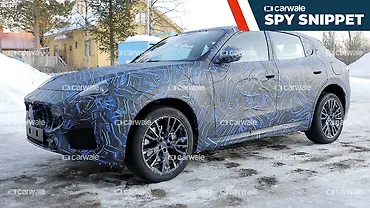 Maserati Grecale continues testing; interiors spied