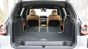BMW X3 Bootspace Rear Seat Folded
