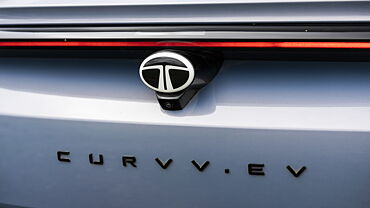 Tata Curvv EV Rear Badge