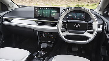 Tata Curvv EV Dashboard