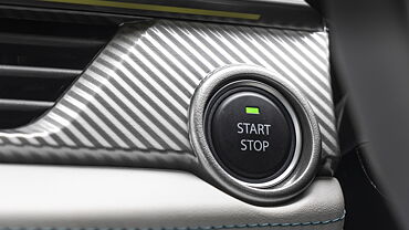 Tata Curvv EV Engine Start Button