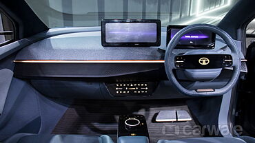 Tata Curvv EV Dashboard