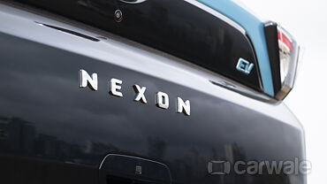 Tata Nexon EV Max Rear Logo
