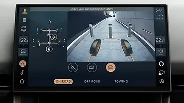 लैंड रोवर रेंज रोवर स्पोर्ट इंफोटेनमेंट सिस्टम