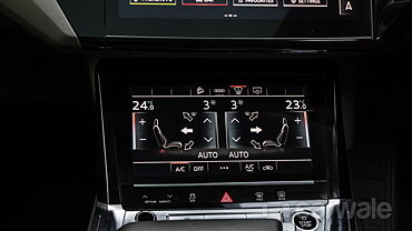 Audi e-tron Sportback AC Controls