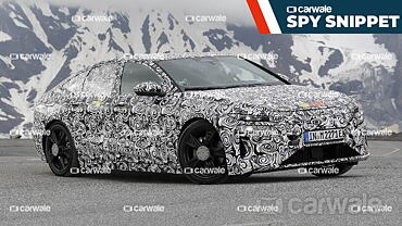 Audi A6 e-tron spotted testing in the Alps