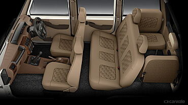 Mahindra Bolero Neo Plus Rear Seats