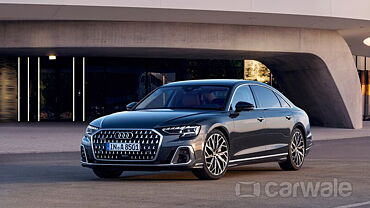 New Audi A8L facelift arrives at dealerships ahead of launch - CarWale