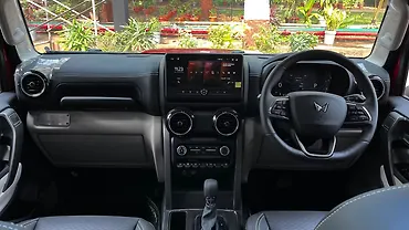 Mahindra Thar Roxx Dashboard