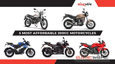 5 most affordable 200cc bikes on sale in India - Hero Xpulse 200, Apache RTR 200 4V and more