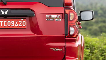 Mahindra Scorpio Rear Logo