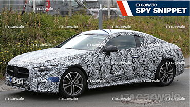 Mercedes-Benz CLE Coupe mystery car spied near ‘Ring