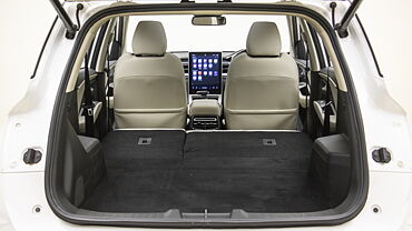 MG Hector Bootspace Rear Seat Folded
