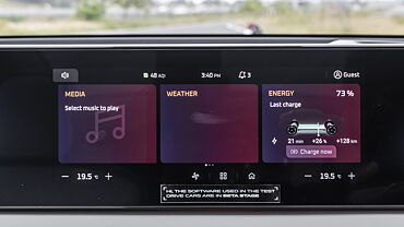 Mahindra XEV 9e Infotainment System