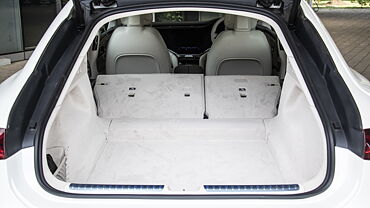 Mercedes-Benz EQS Bootspace Rear Seat Folded