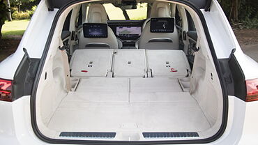 Mercedes-Benz EQS Bootspace Rear Seat Folded