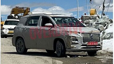 Next-generation MG Hector spied on test ahead of India launch