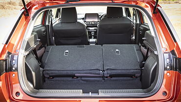 Toyota Urban Cruiser Taisor Bootspace Rear Seat Folded
