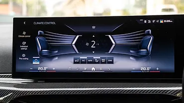 BMW M340i AC Controls