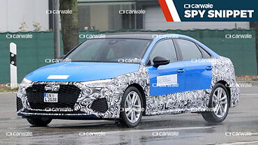 Audi A3 sedan facelift spied in S-line trim